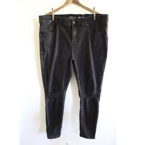 Torrid Bombshell Distressed Skinny Jeans 22 Short Preowned
